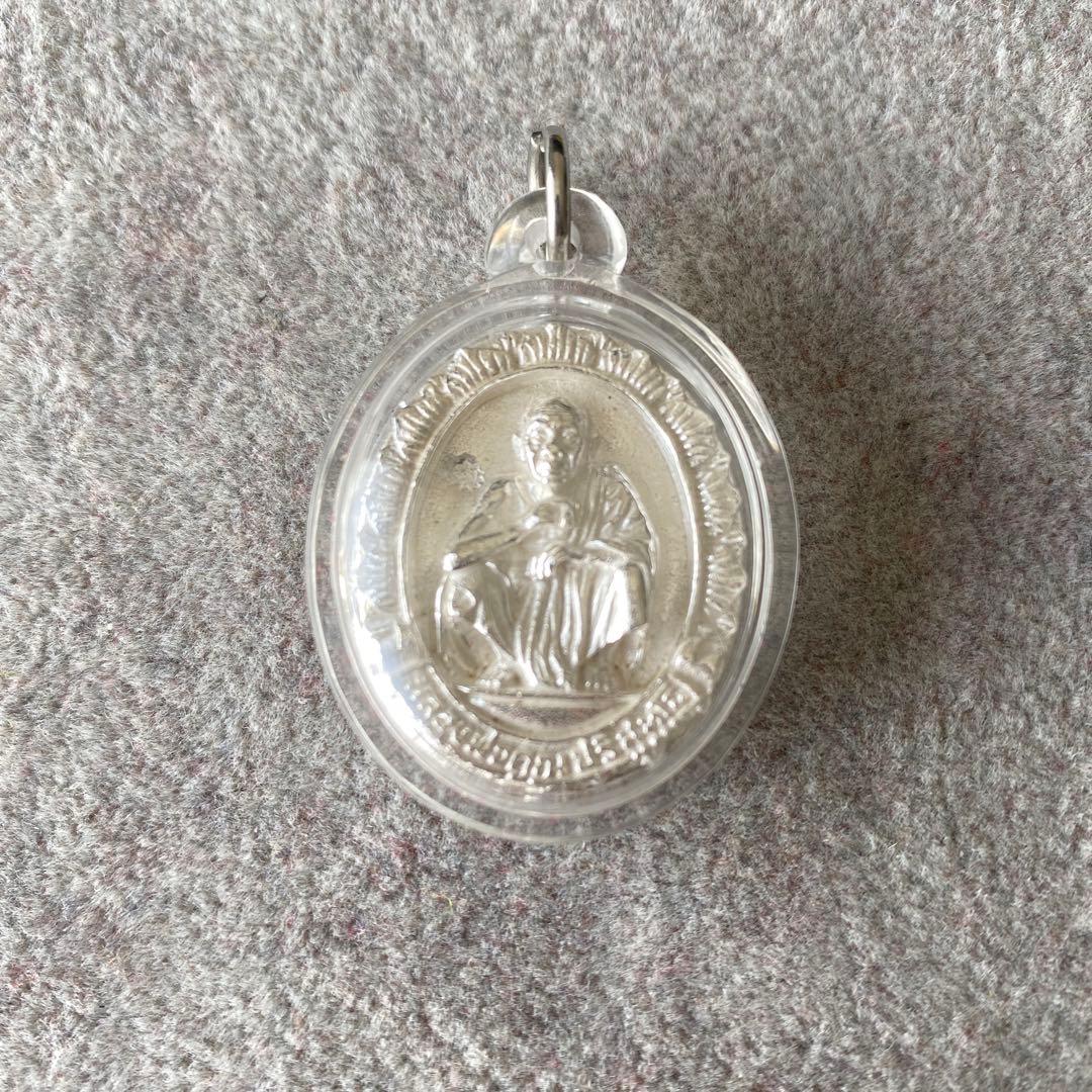 プラクルアン 純銀製 ルアンポー・クーン師 2537年 超レア 伝説の御