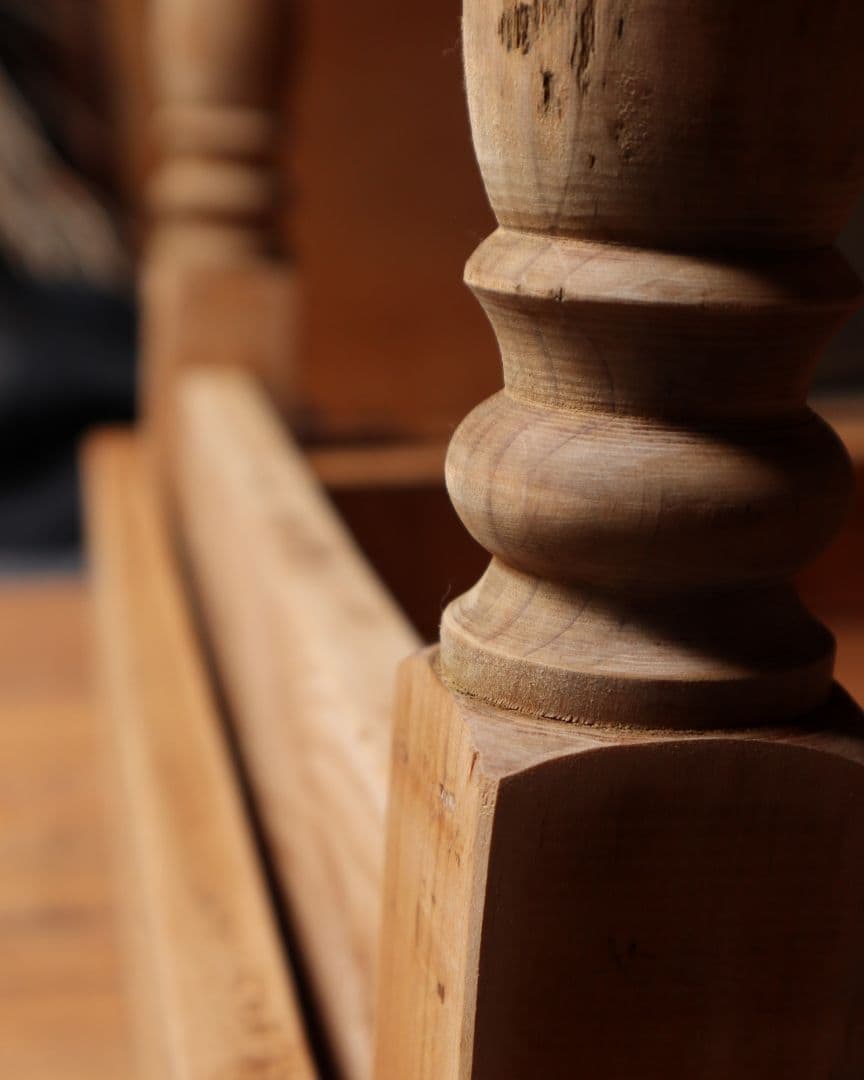 最終お値下げ 大きめサイズのろくろ脚角ちゃぶ台 古道具 古家具 ロー