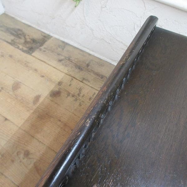 イギリス アンティーク 家具 テレフォンベンチ サイドテーブル 収納