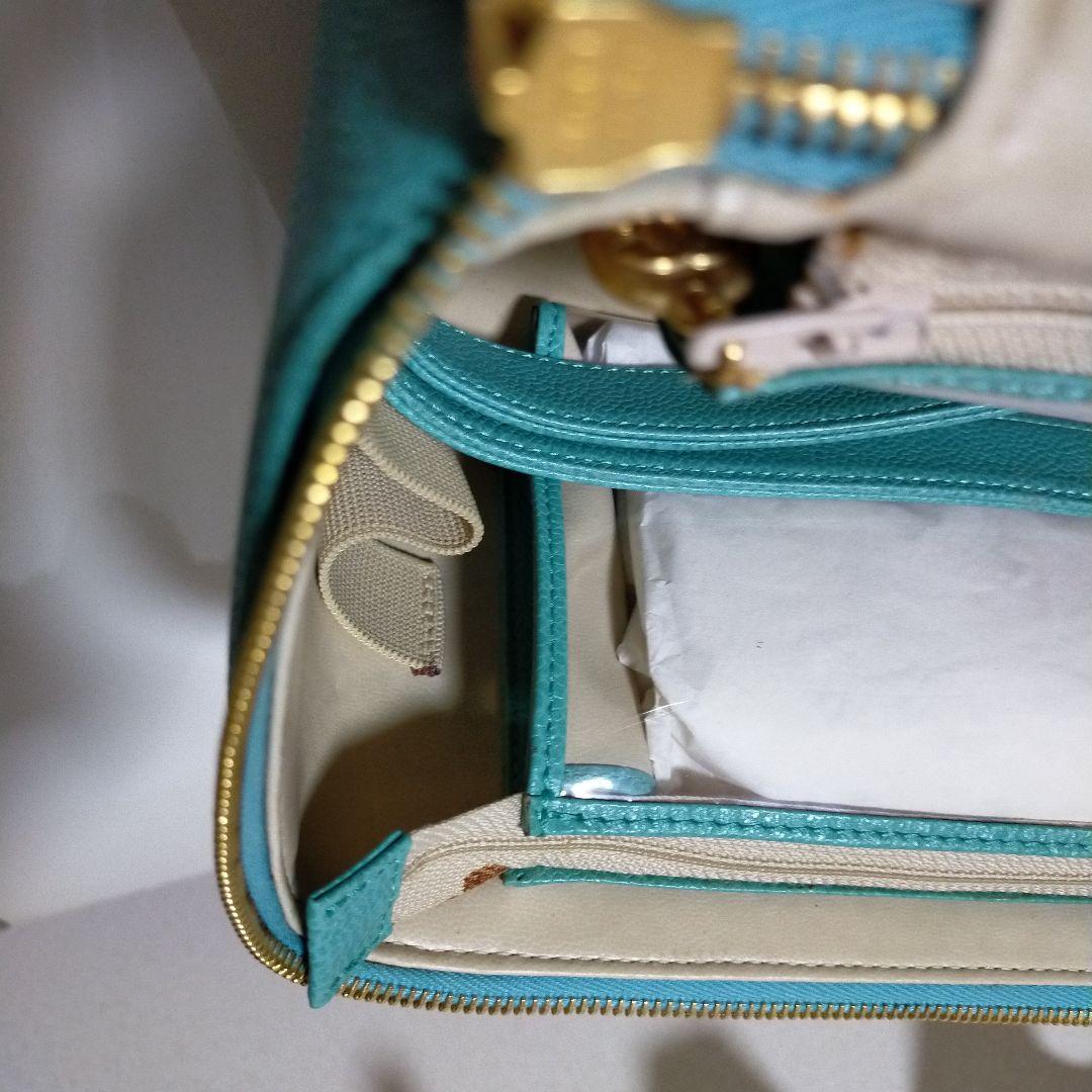 【ヴィンテージ】未使用CHANEL キャビンスキン ショルダー可能バニティバッグ