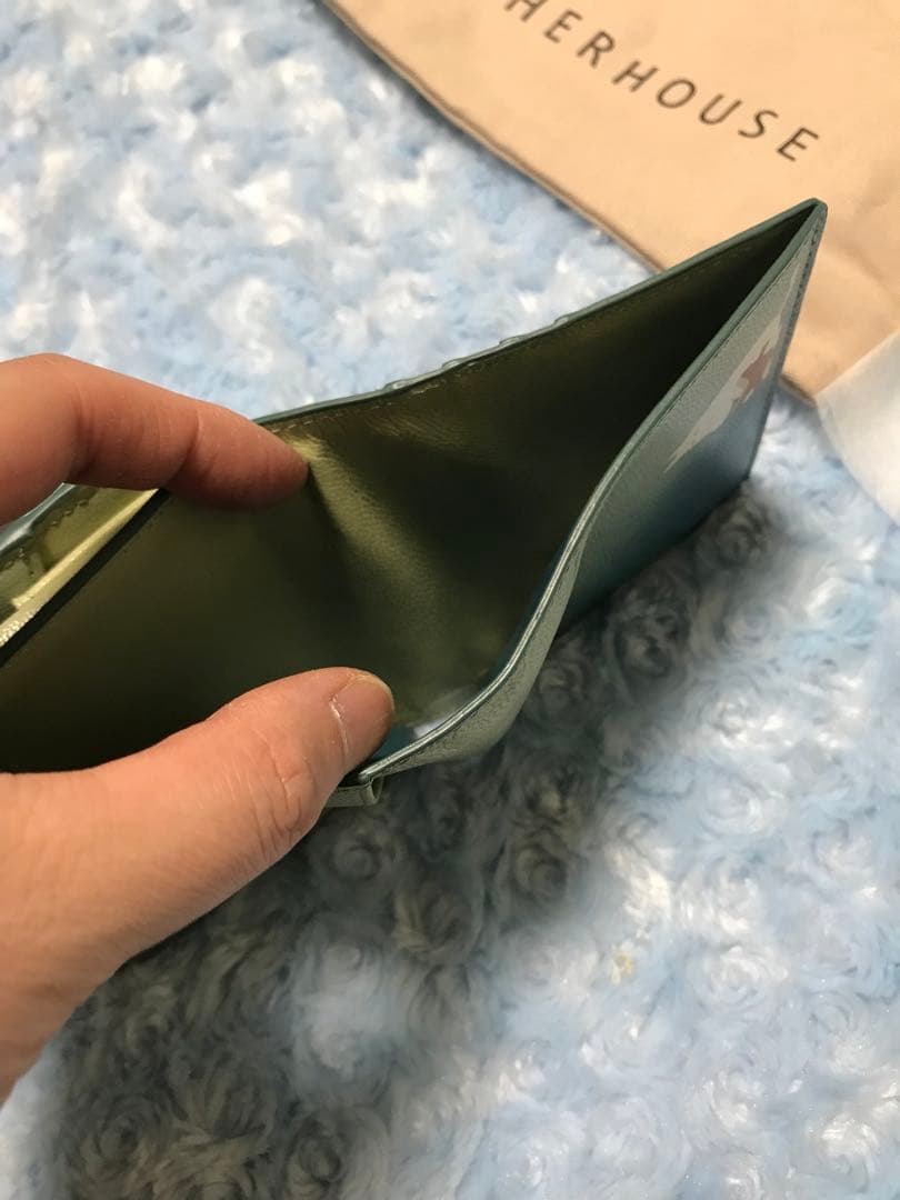 ムーミン　マザーハウス　コラボ　財布　二つ折り　美品