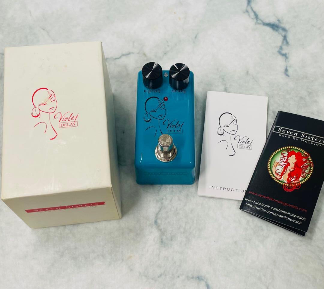 稼働品 Seven Sisters Violet Delay ディレイ 充電式