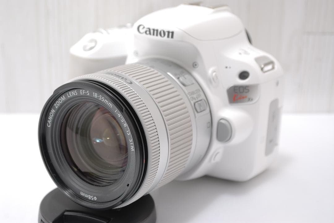 ✨人気色ホワイト✨Canon Kiss X9 スマホ転送 収納バッグ付き