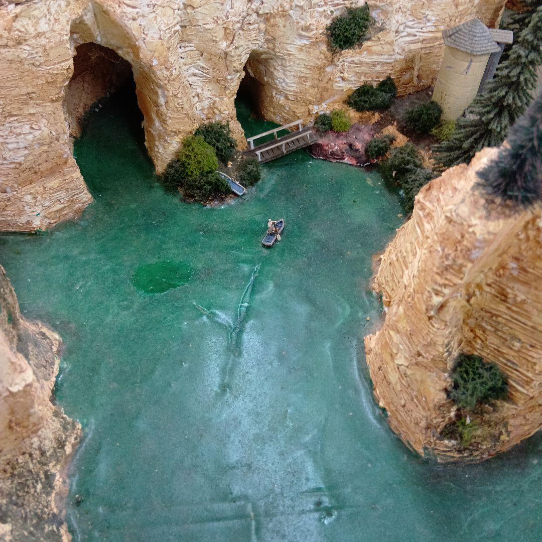 ジオラマ ウェスタン Nゲージ ナローゲージ 引取限定