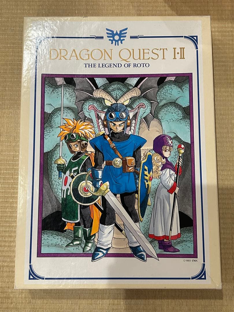 希少】ドラゴンクエストⅠ・Ⅱ ロトの勇者たち ジグソーパズル 1000ピース
