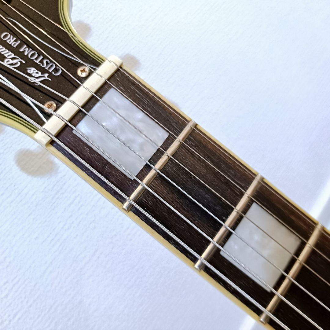 メンテ済｜Epiphone Les Paul CUSTOM PRO ブラック