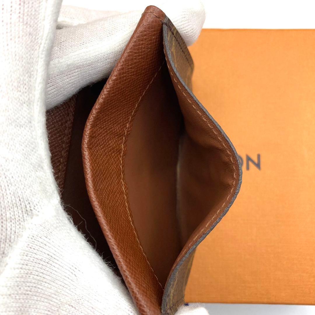 【極美品】ルイヴィトン ケース モノグラム ポルトモネプラ M61930