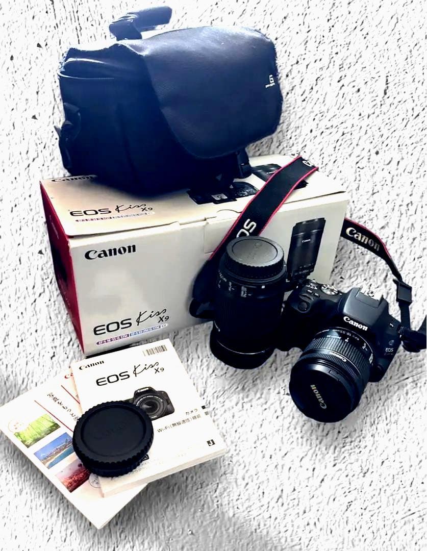 新品未開封 CANON EOS Kiss X9 ダブルズームキット