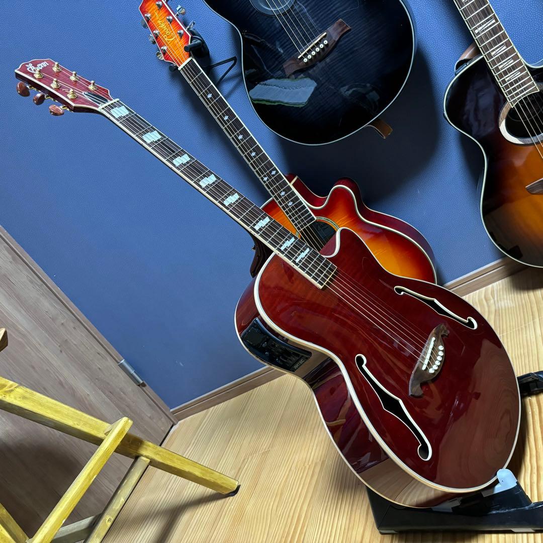 専用【超美品低弦高】ZENN ZF33CEエレアコ fホール - メルカリ