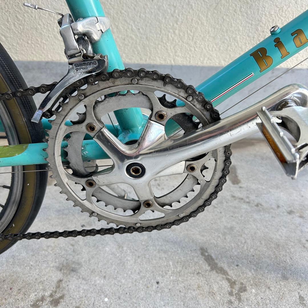 大阪鶴見区直接引取り ビアンキ ミニベロ8 Lepre チェレステ