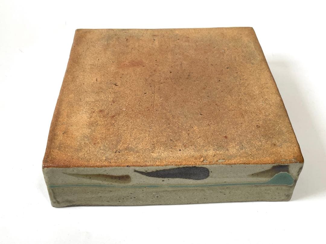 陶芸家 作者不明 濱田庄司 ？ 民芸 民藝 描文様 角皿 角鉢 四角