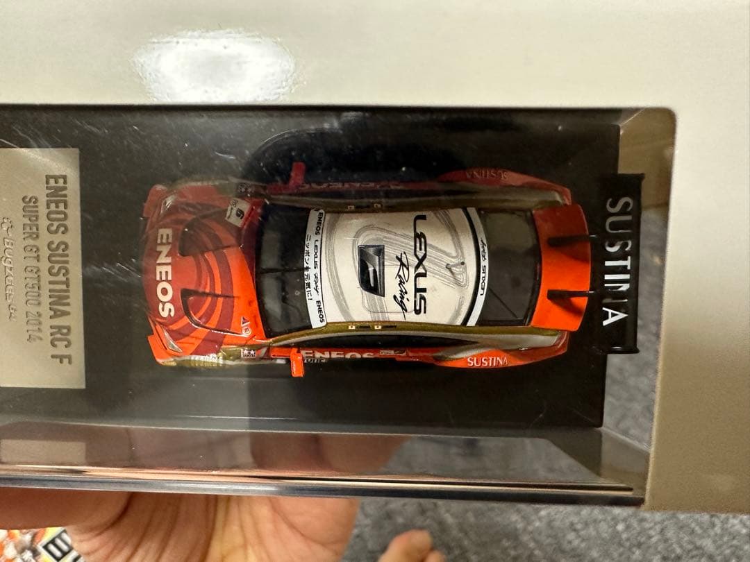 1/64 ミニカー Bugzees64 RC F ADVAN SUSTINA