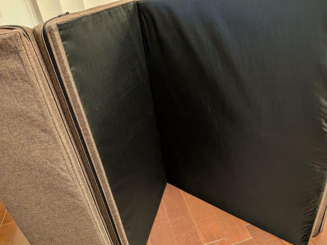 ペーパー折りたたみベッド幅90㎝ マットレス付き 軽量 通気性