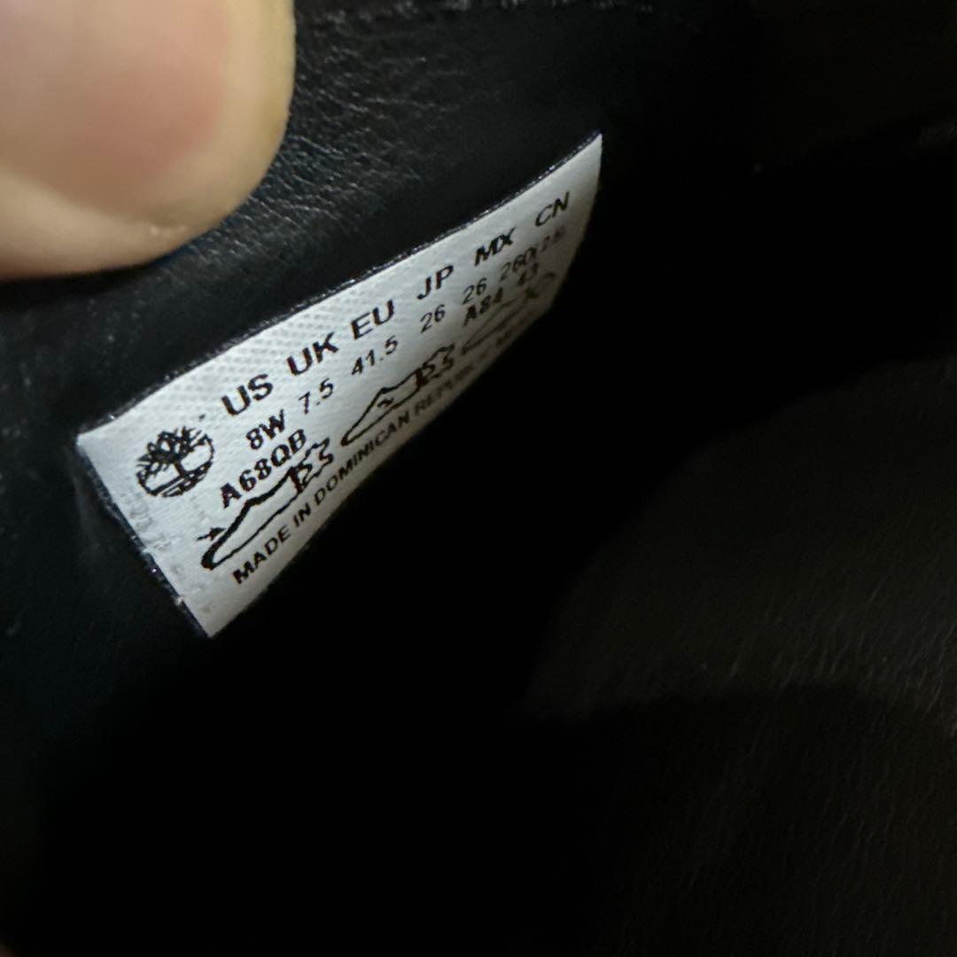 美品　UA別注Timberland 3EYE CLASSIC LUG