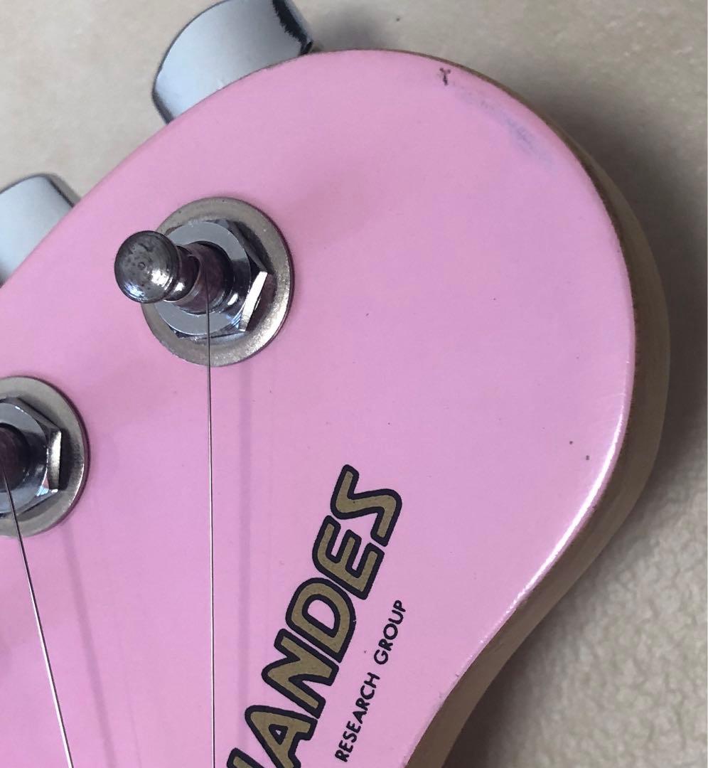 【超美品】ZO-3 ピンク アンプ内蔵ミニギター 専用ケース付き！！