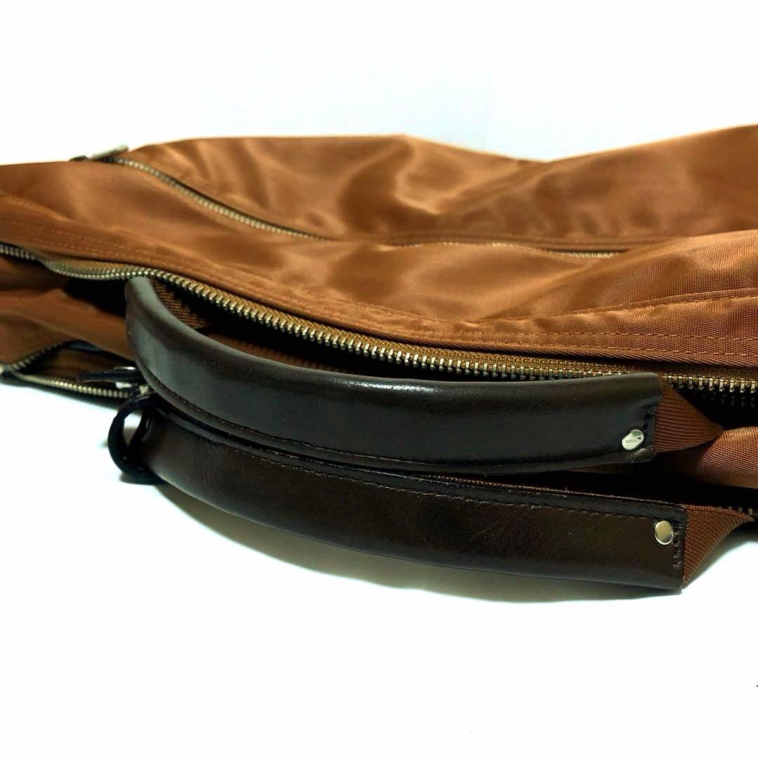 美品✨人気 ポーター リフト ビジネスバッグ3way 2層 A4可 ブラウン