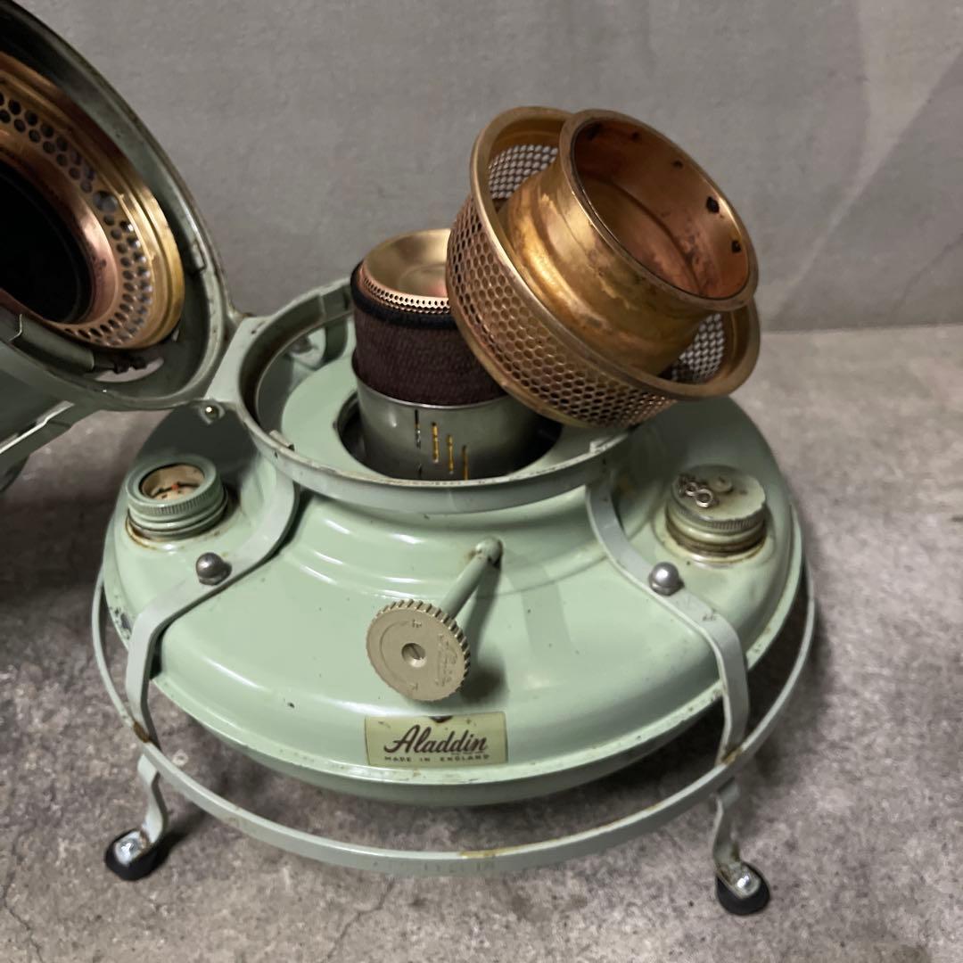 Aladdin アラジン 石油ストーブ 16型 分解清掃 新品芯交換