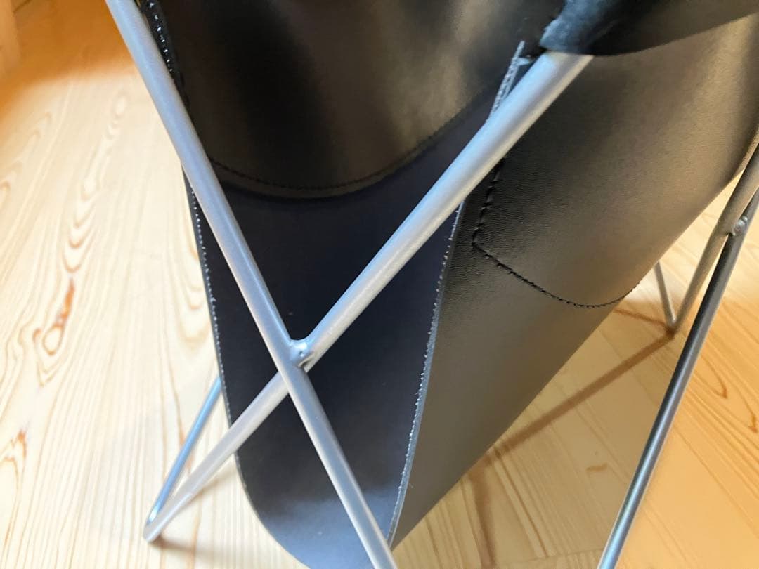 カリモク　karimoku マガジンラック　本革　レザー　BKF バタフライ