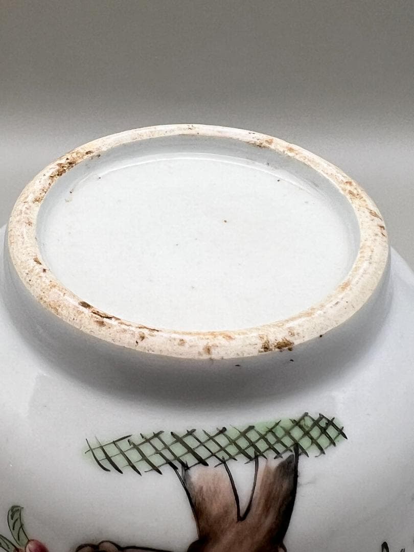 海】粉彩茶壺 花鳥文 時代 骨董品 時代品 中国美術 - メルカリ