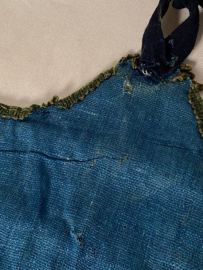 1971❣️ 藍型染め 屋号 腹掛け 飛脚