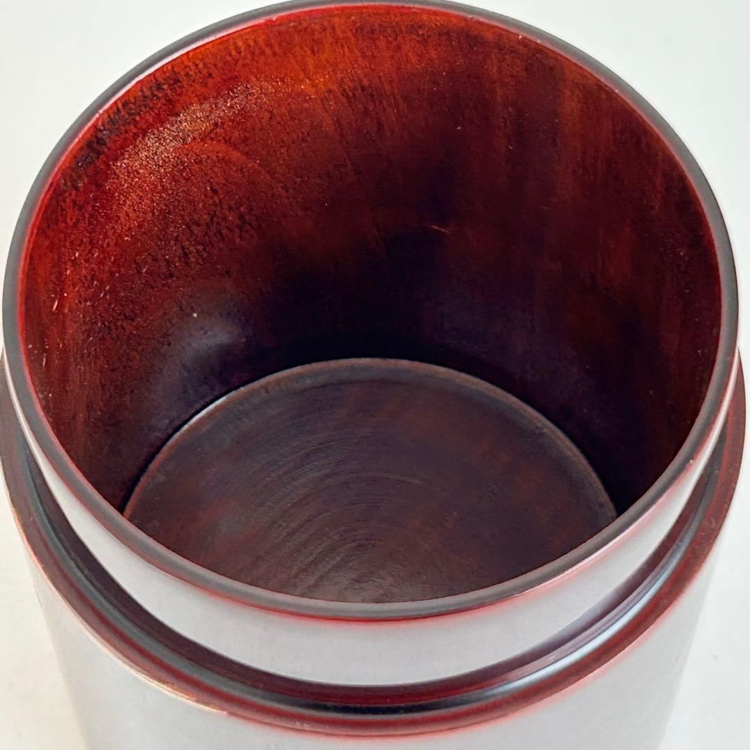 美品.希少】漆器 茶筒 茶器 茶道具 木製 漆塗り 蒔絵 螺鈿 伝統工芸