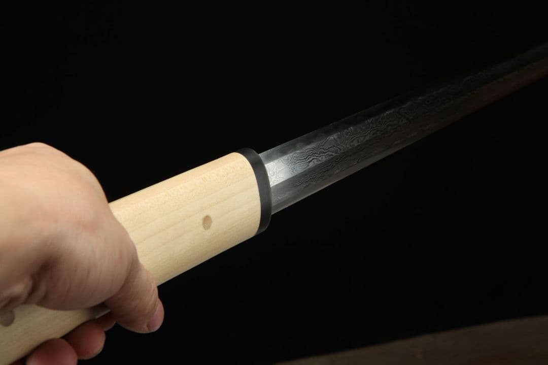 s296-武具 刀装具 日本刀　模造刀 居合刀 武士道 武蔵 鑑賞用 手鍛造打