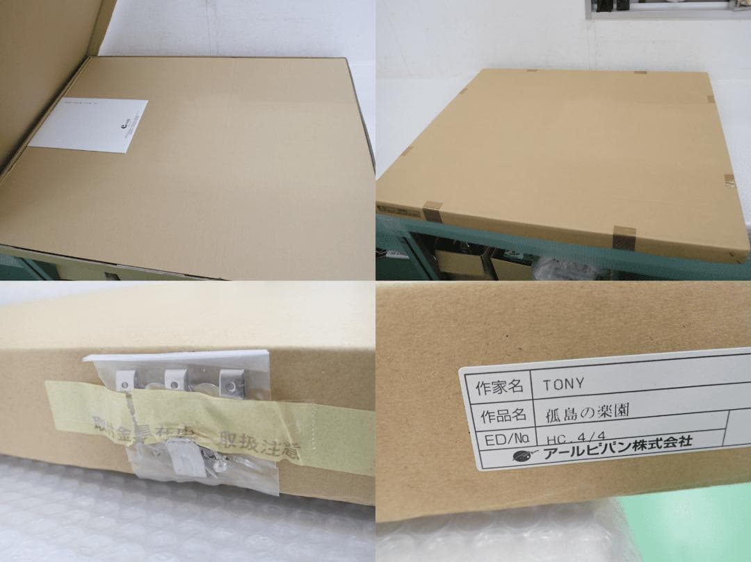 ㉛新品・保証書付 Tony「孤島の楽園」HC ミクスドメディア アールビバン