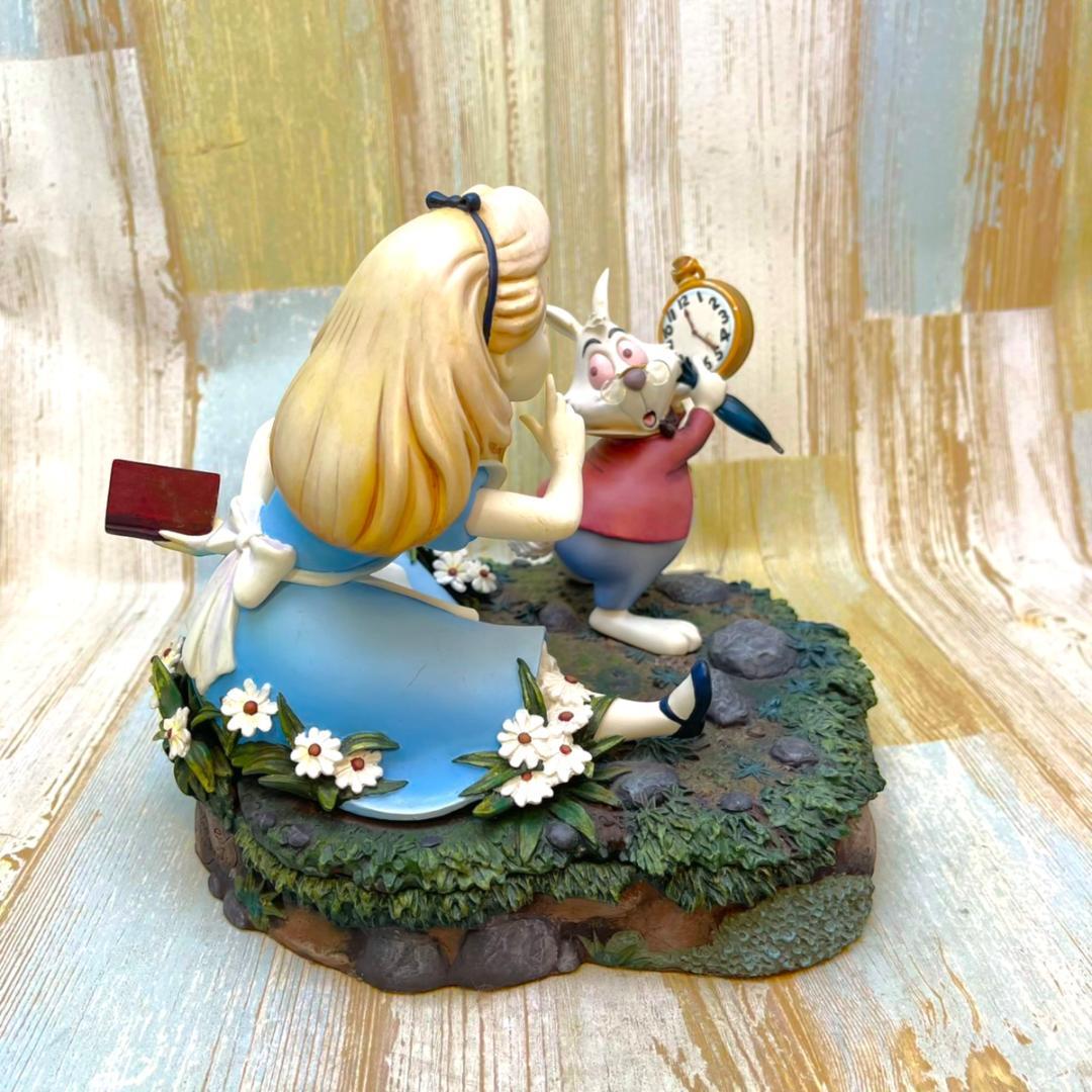 不思議の国のアリス 白うさぎ 小物入れ チェシャネコ 時計 アクセサリーケース