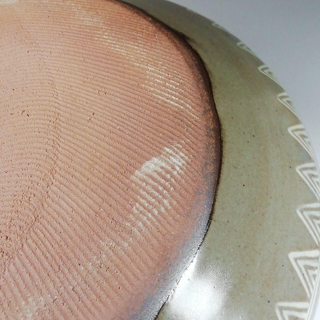 T201 水指 『雲鶴青磁蜜柑』『藤井永祥造』 共箱 茶道具