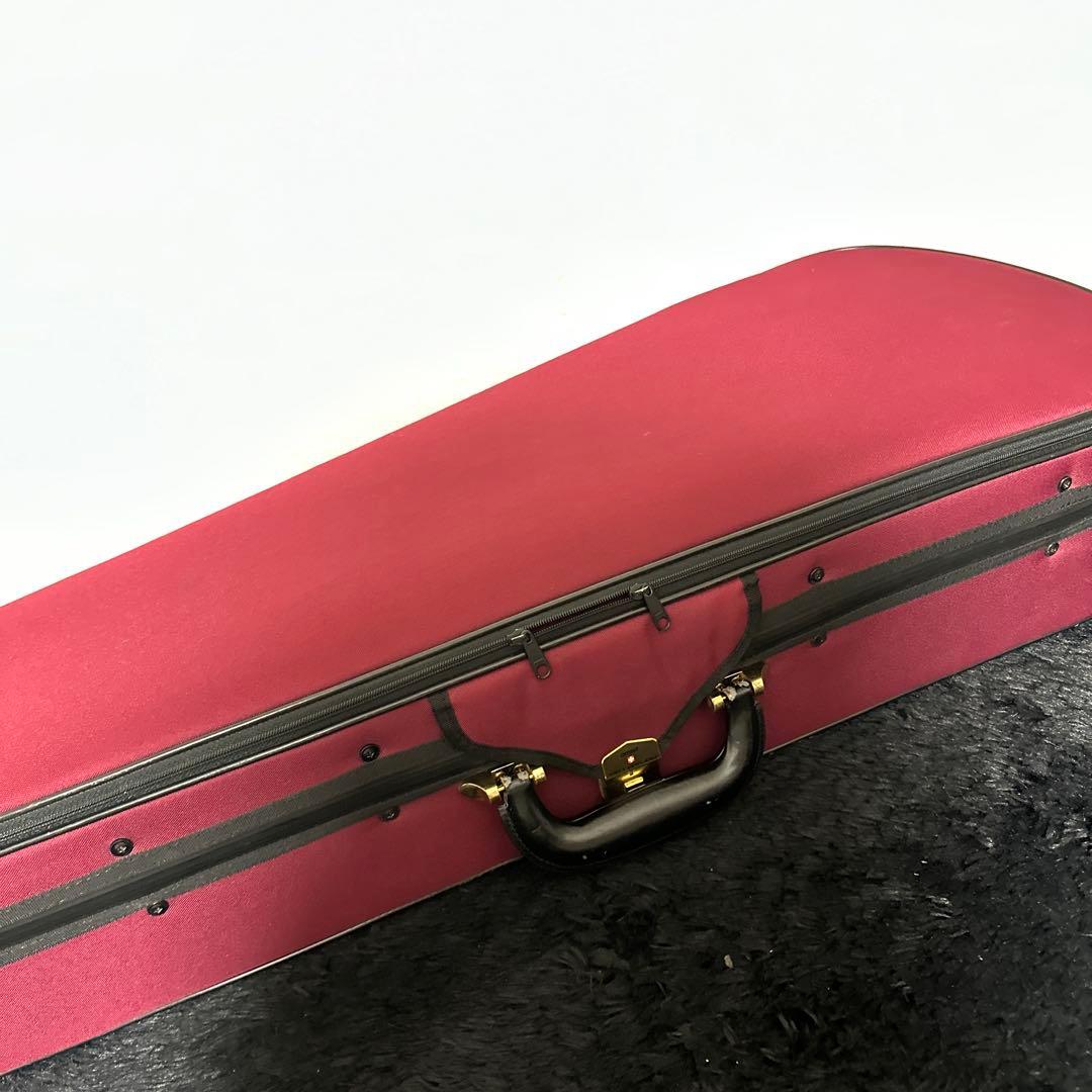 Super light ビオラ ケース セミハードケース 赤 弦楽器