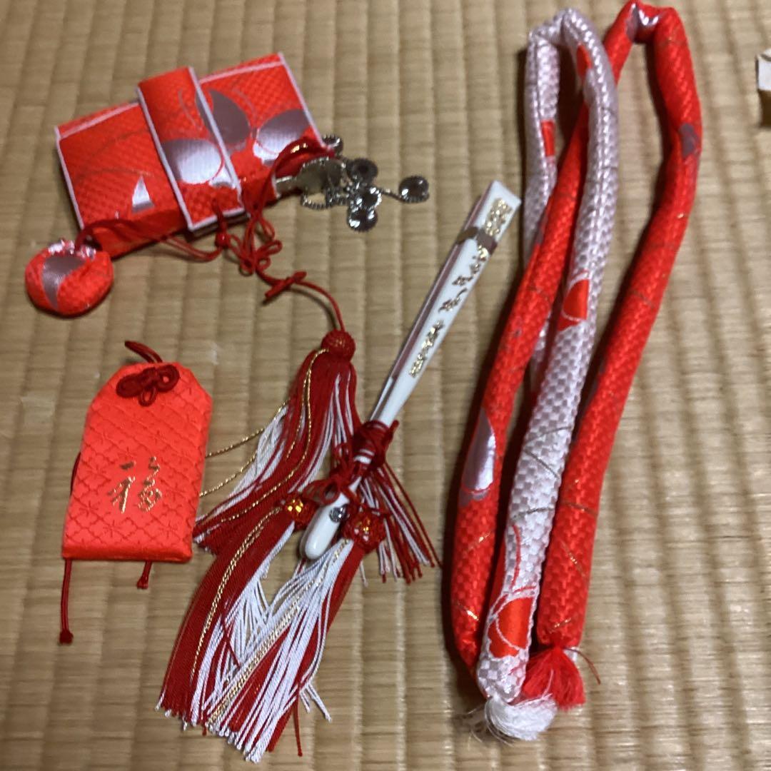 七五三　七歳フルセット　帯幅17、5センチ　草履21センチ