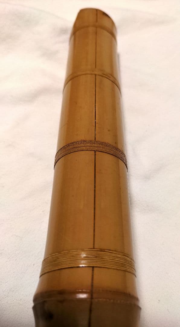 真山銘の尺八！プロも愛用する名製管師の一尺八寸管です。 - メルカリ