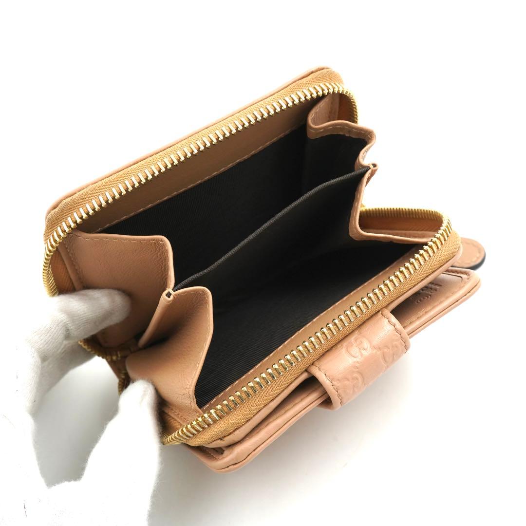 送料 無料ファッション - ✨未使用展示品 GUCCI ミニ財布 マイクロGG