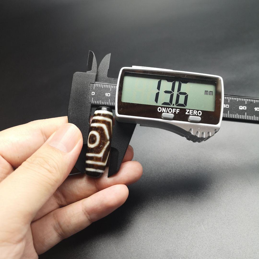 145.レア物　三眼天珠　もう作れない懐かしい天珠　処分