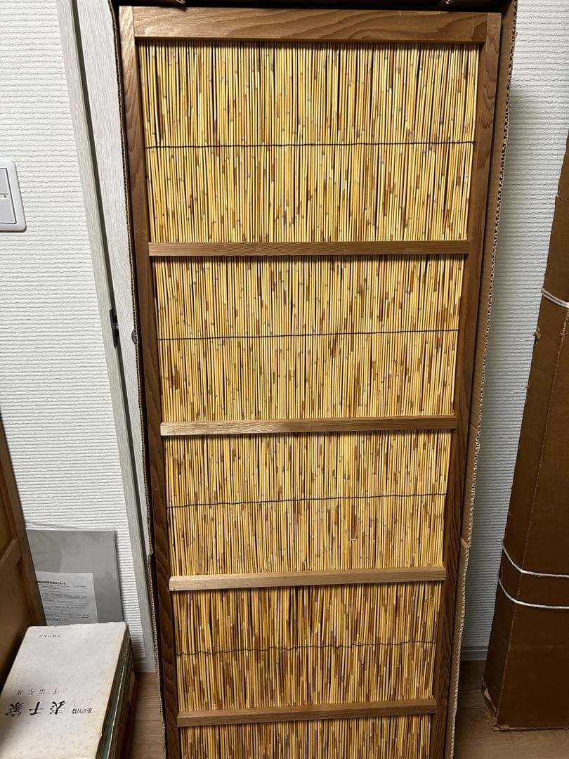 茶道 花寄せ屏風6枚折 釘付き - メルカリ