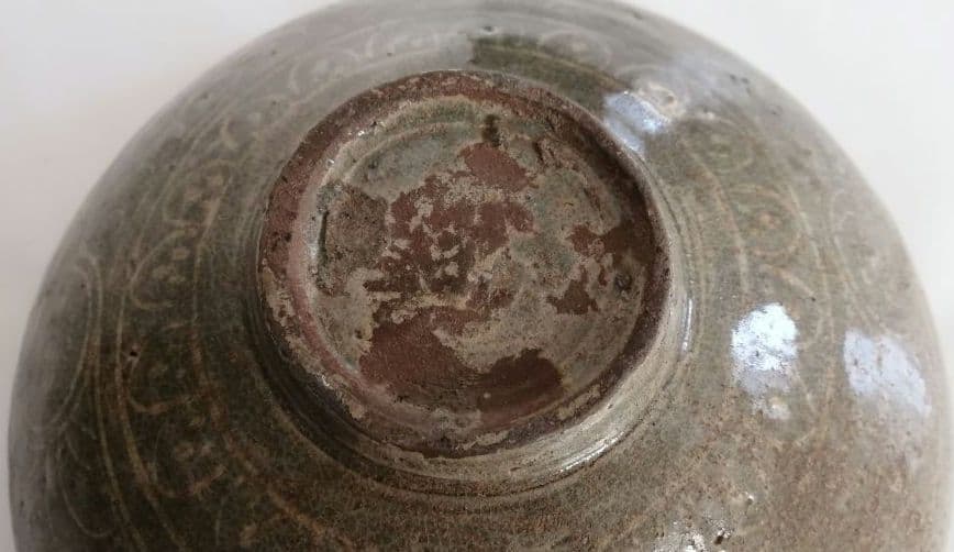 高麗青磁象嵌大鉢