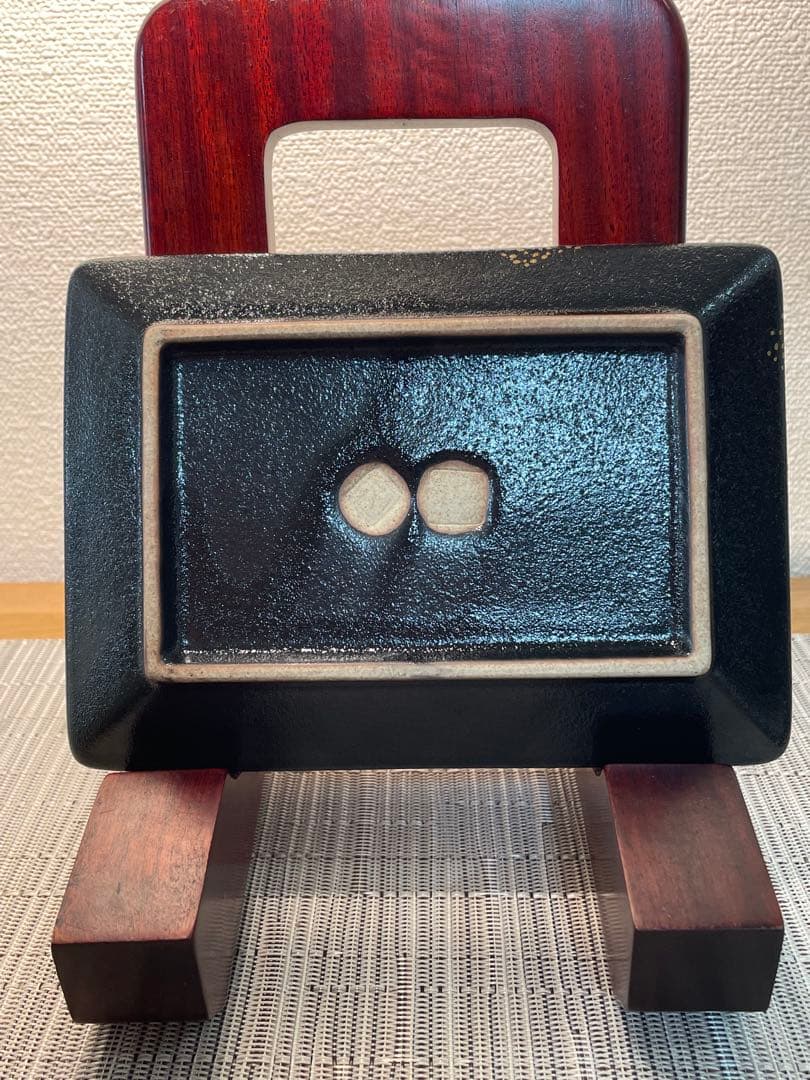 136桑野むつ子 京都 御所の花十二ヶ月【12月山茶花】抹茶椀・和