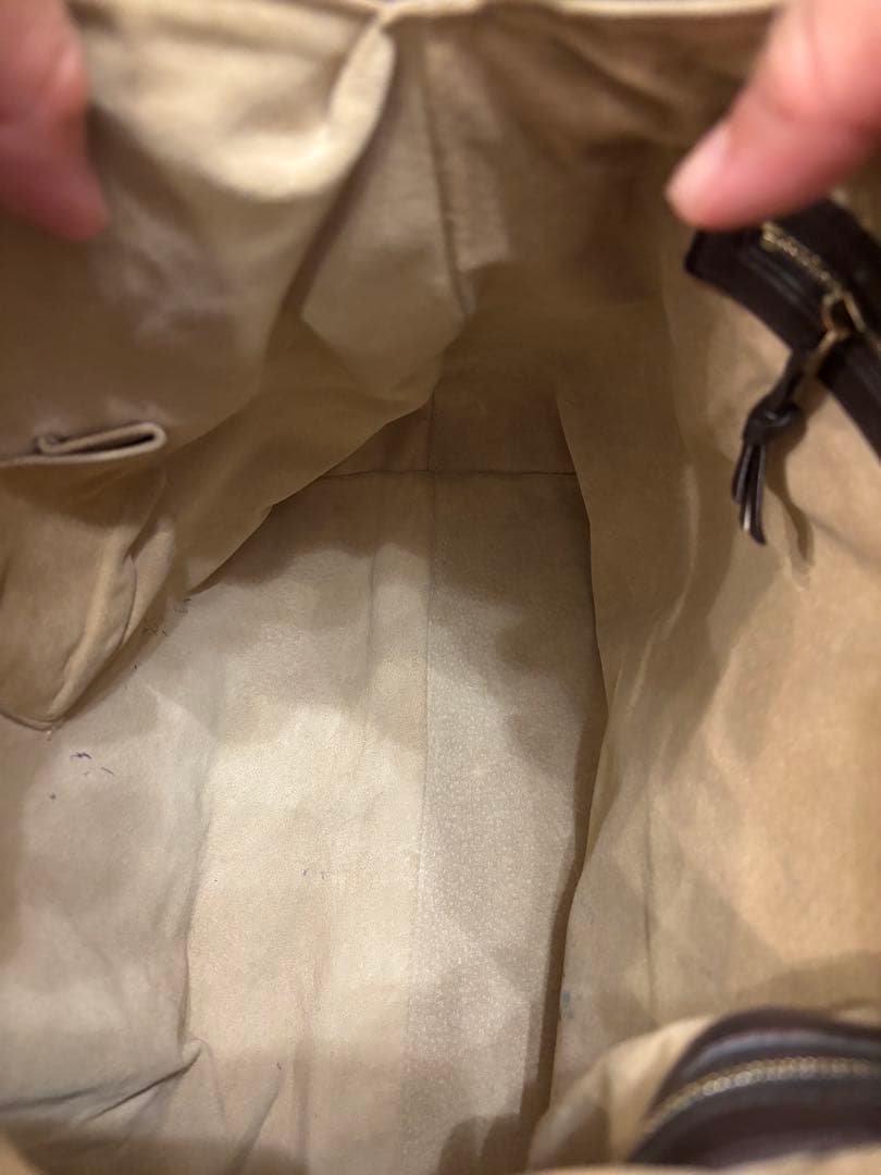 ボッテガべネタ　イントレチャートショルダーバッグ ダークブラウン‼️ お買得品‼️