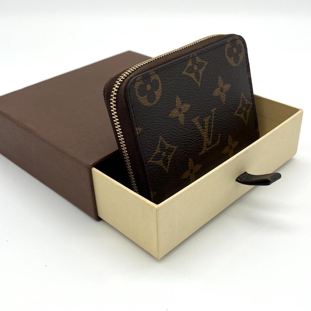 ルイヴィトン　ジッピー　パース　モノグラム　小銭入れ　箱