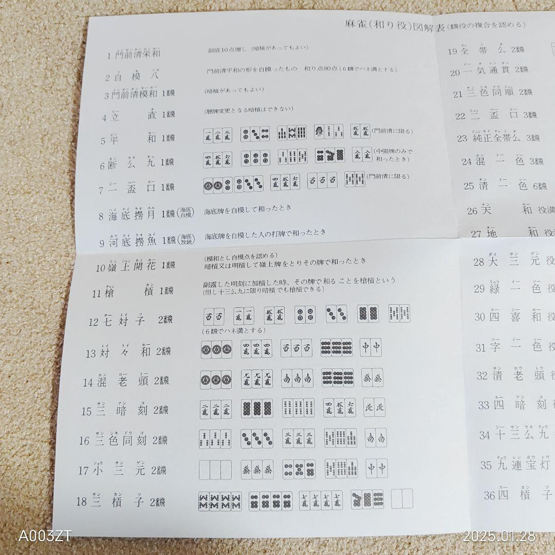 任天堂 役満 新象牙 麻雀セット ダイヤ牌 赤牌 ケース付き レア 希少