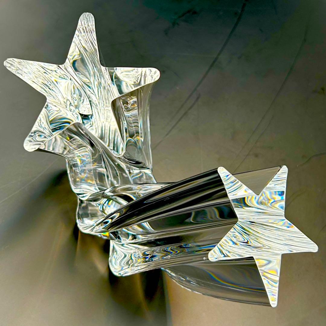 希少【極上美品】スチューベン芸術品 クリスタル スターストゥリーム