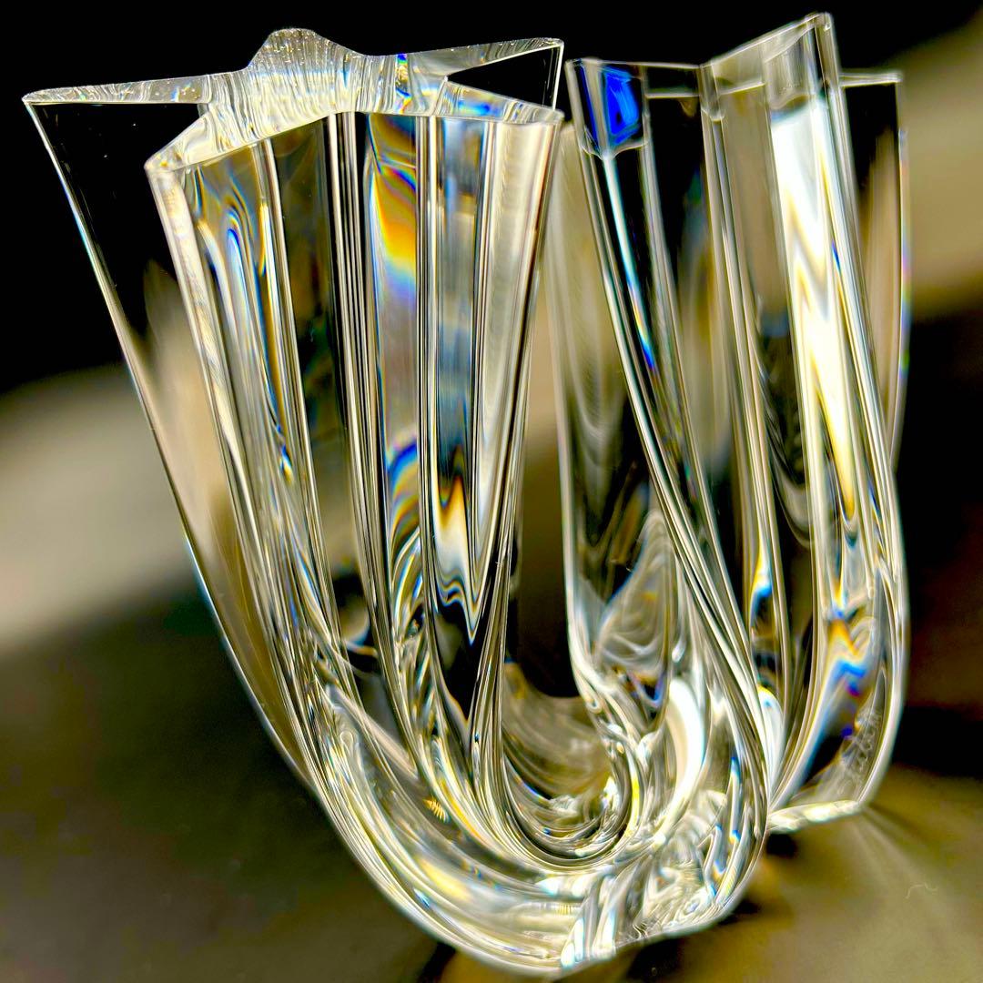 希少【極上美品】スチューベン芸術品 クリスタル スターストゥリーム