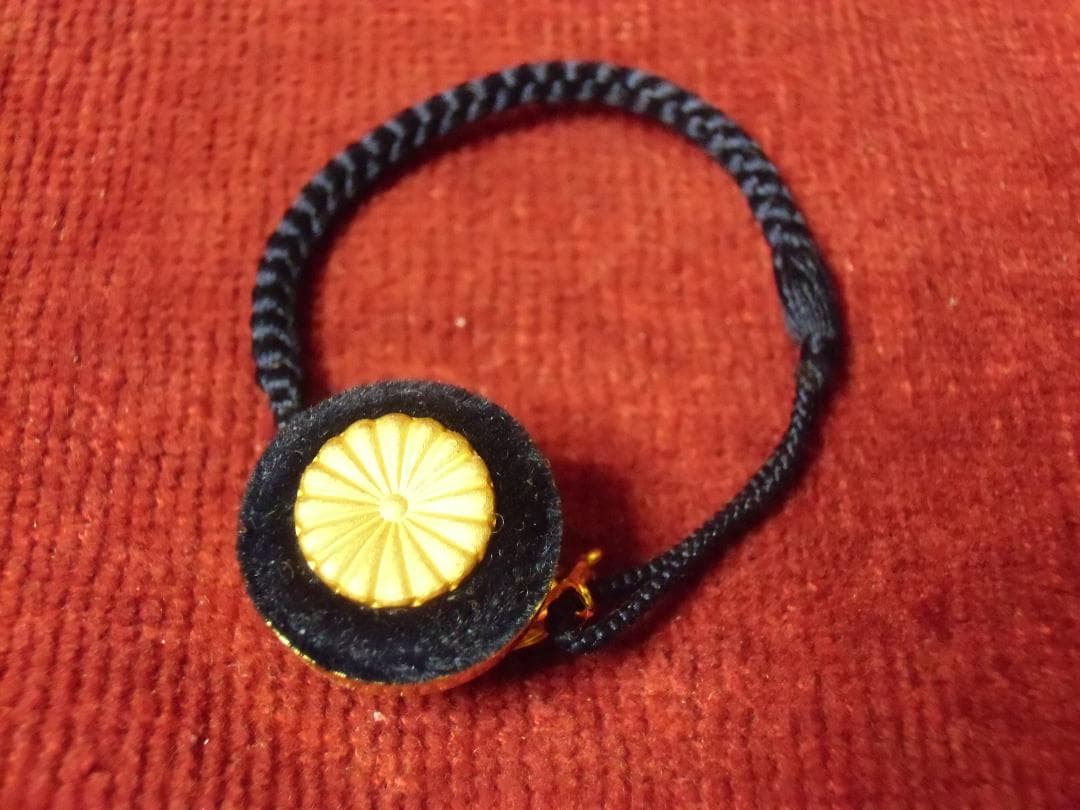 ●日本の勲章/日本軍/徽章＊勲二等瑞宝章＋菊紋徽章（実物）