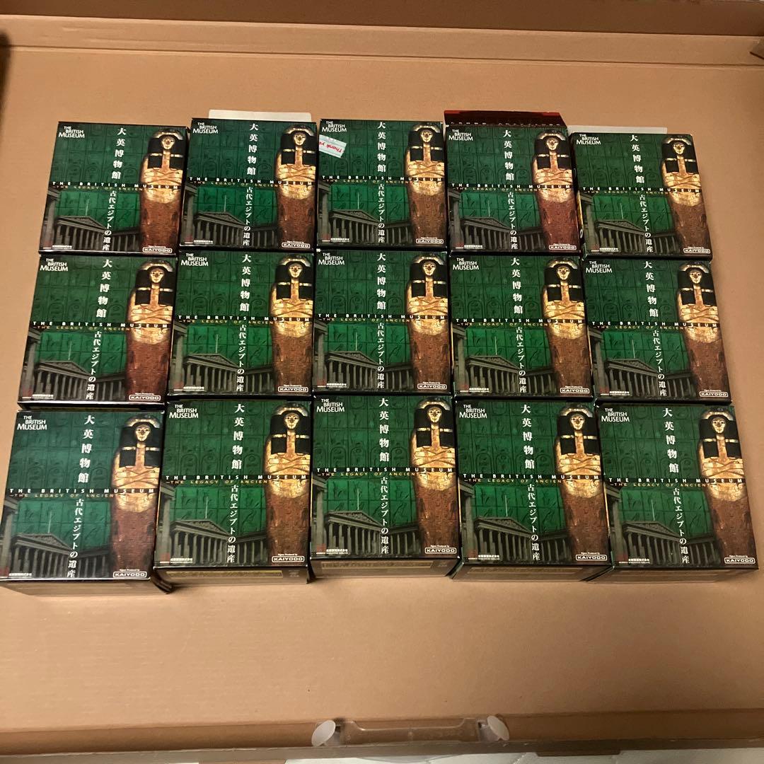 海洋堂　大英博物館　至宝展　古代エジプトの遺産　ミニチュア　全15種類