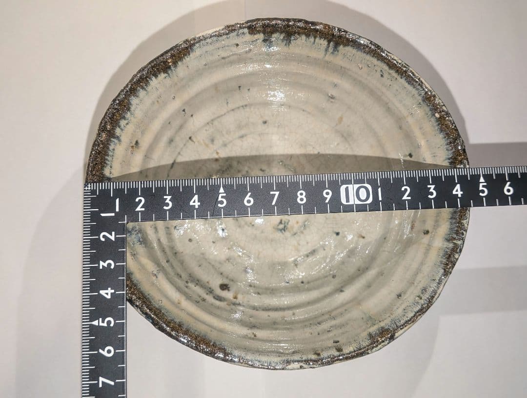 丸田宗彦』朝鮮唐津茶碗 内田皿屋窯 佐賀 共箱 共布栞