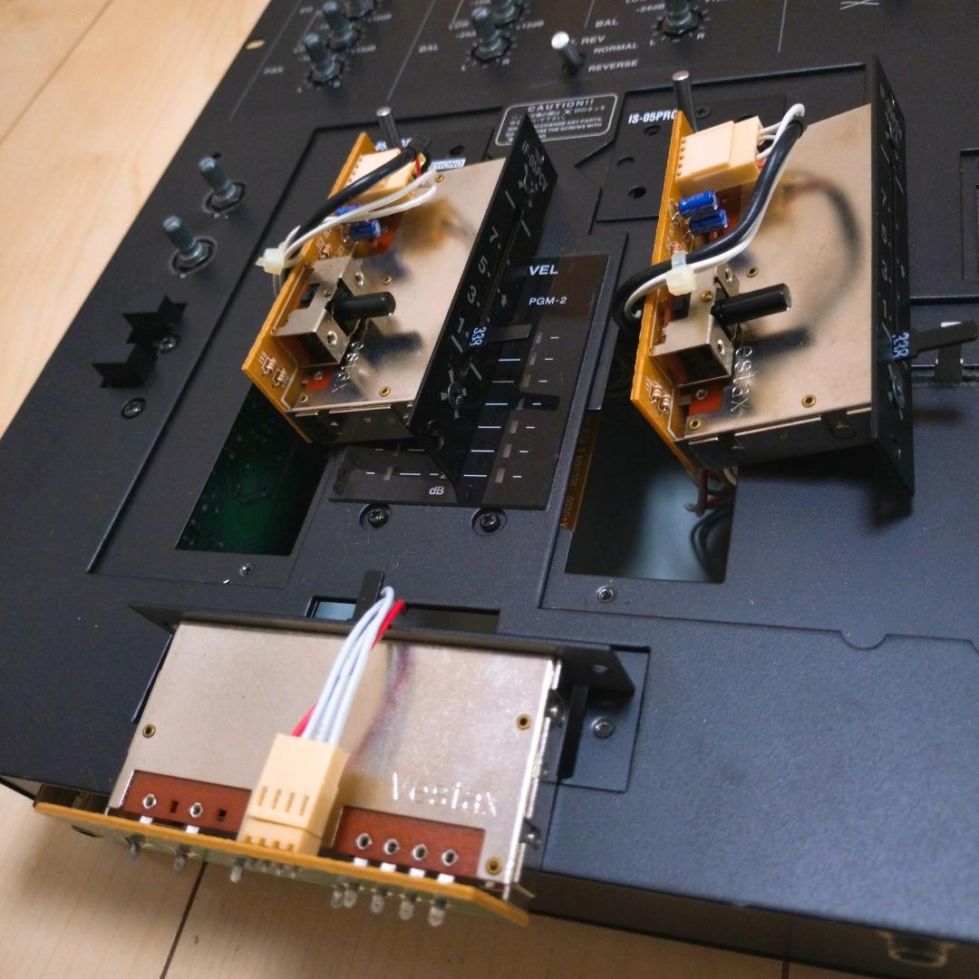 美品 Vestax PMC-05 Pro Ⅲ VCA ミキサー フェーダーメンテ