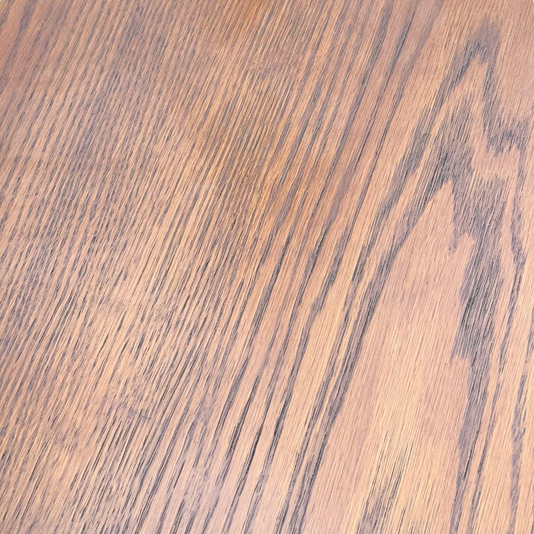 HR679 【木目とラタンが美しい】三越ブルージュ　バタフライテーブル　三越家具