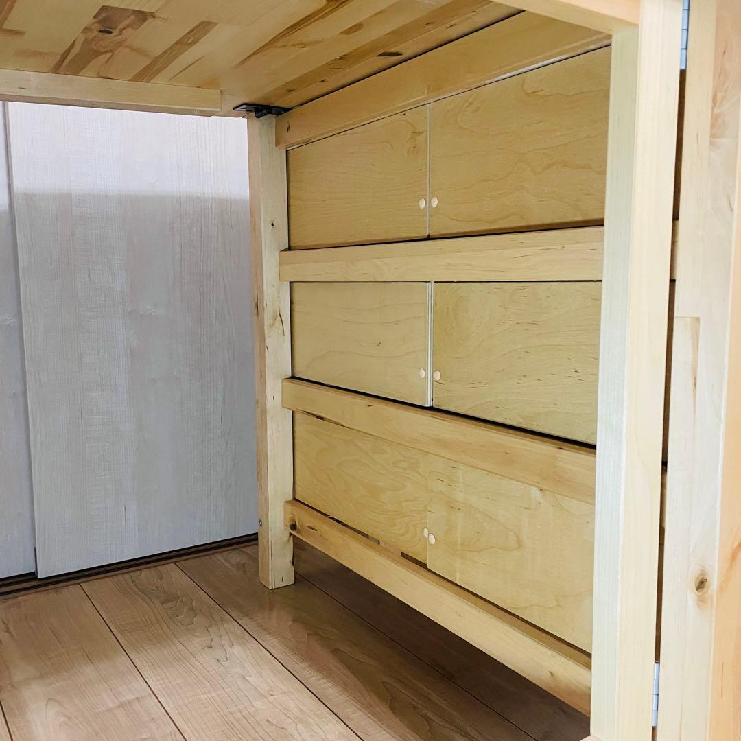 IKEA NORDEN ノールデン ダイニングテーブル 折り畳み 引き出し付き