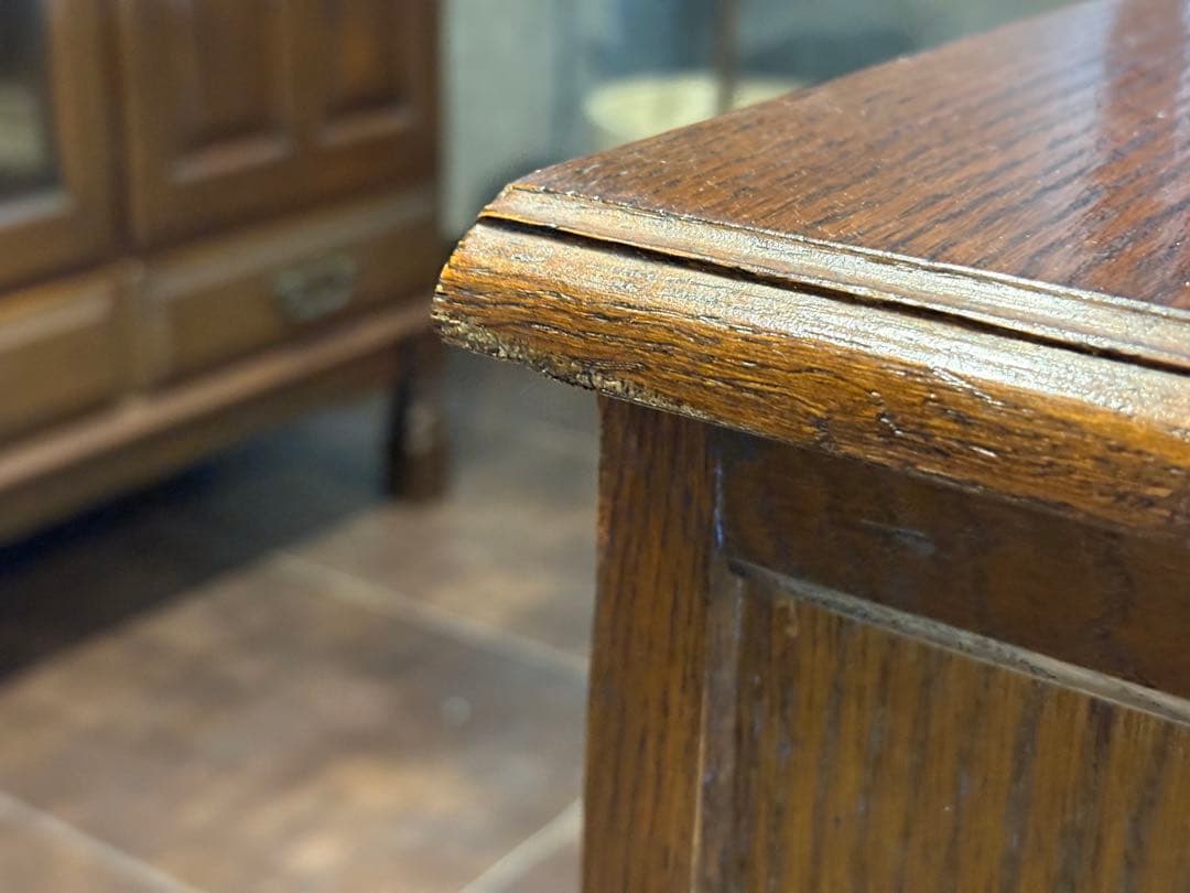 ヨーロピアン クラシック オーク材 サイドボード クラシカル アンティーク