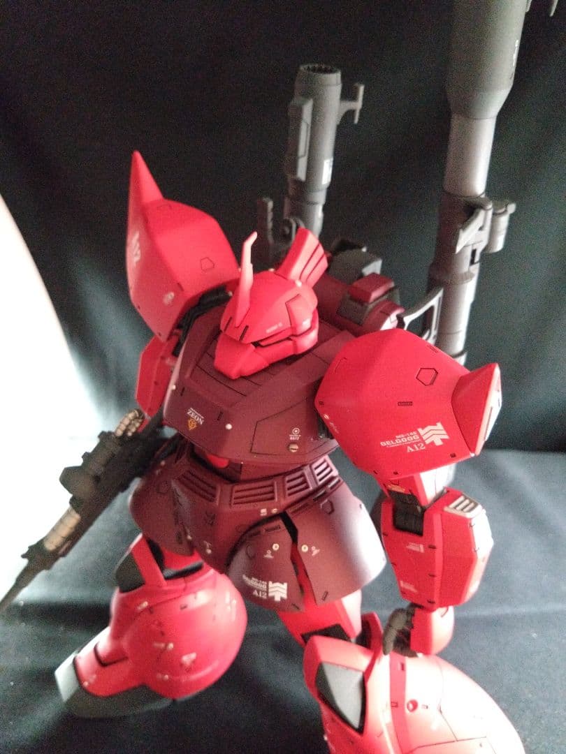 MG 1/100 MS-14B シャア専用 ゲルググ 改修塗装済完成品 MG 1/100 MS